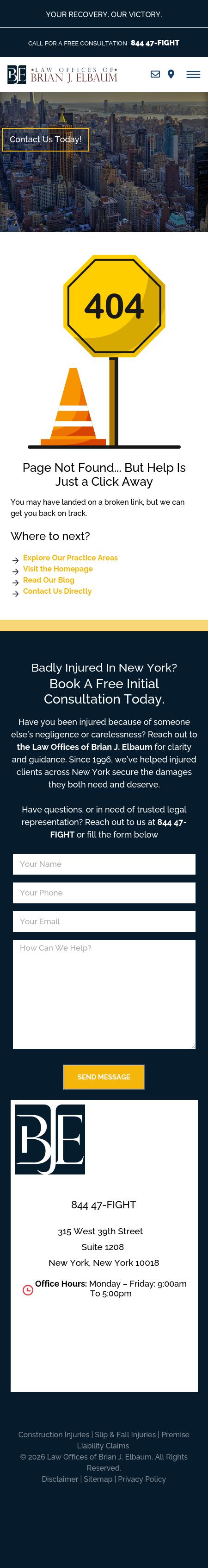 Law Offices of Brian J. Elbaum - New York NY Lawyers