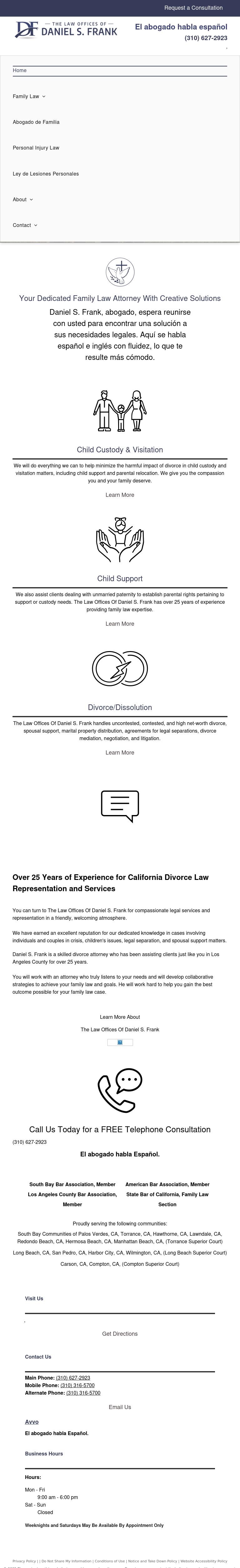 Law Offices Of Daniel S. Frank - Torrance CA Lawyers