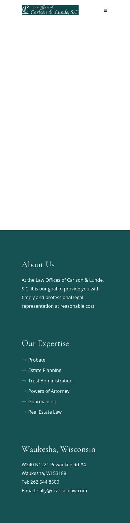 Law Offices of David J. Carlson S.C. - Waukesha WI Lawyers