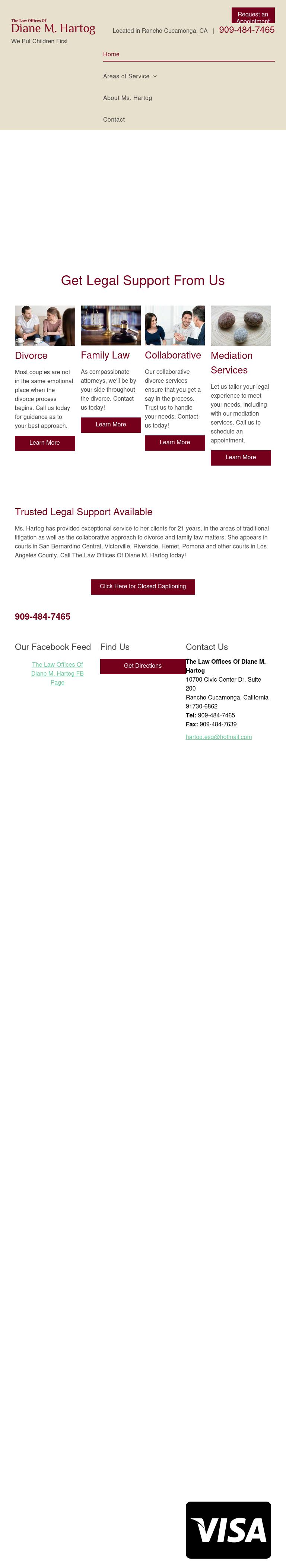 Law Offices Of Diane M Hartog - Rancho Cucamonga CA Lawyers