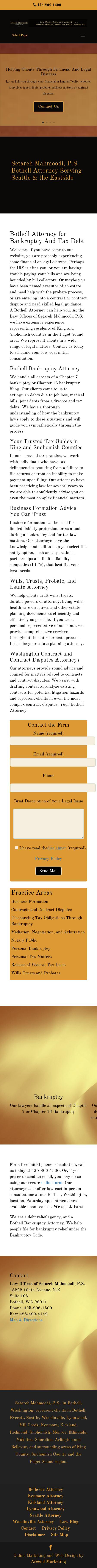 Law Offices of Douglas G. Anderson, P.S. - Bothell WA Lawyers