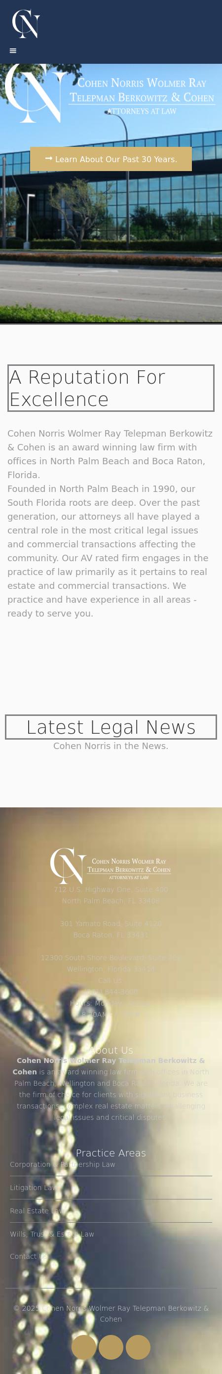 Law Offices Of Fred C Cohen PA - North Palm Beach FL Lawyers