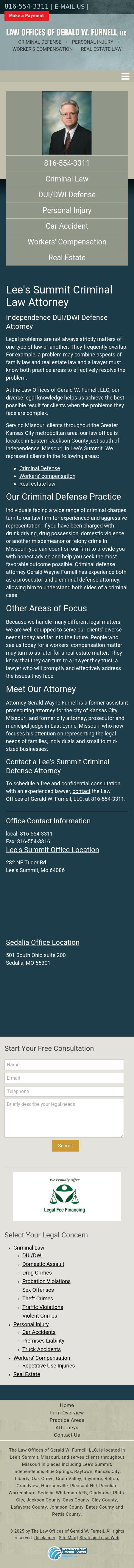 Law Offices of Gerald W. Furnell, LLC - Lee's Summit MO Lawyers