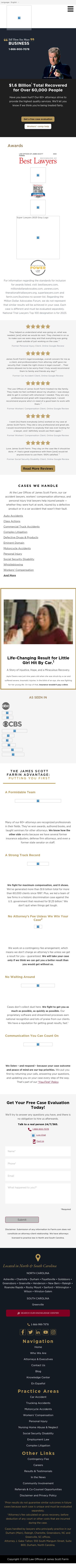 Law Offices of James Scott Farrin - Charlotte NC Lawyers