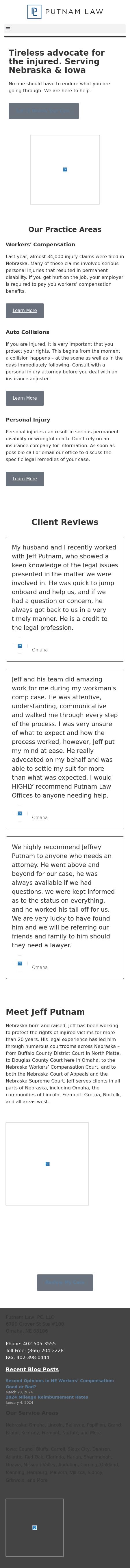 Law Offices Of Jeffrey F. Putnam, PC - Omaha NE Lawyers