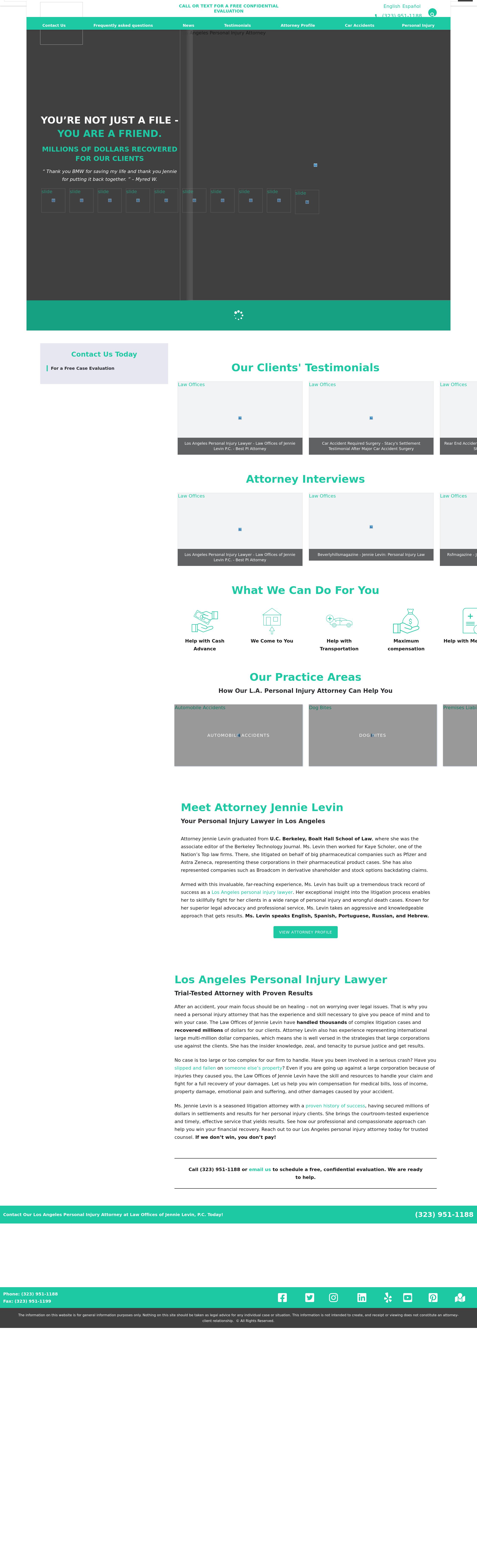 Law Offices of Jennie Levin, P.C. - Los Angeles CA Lawyers