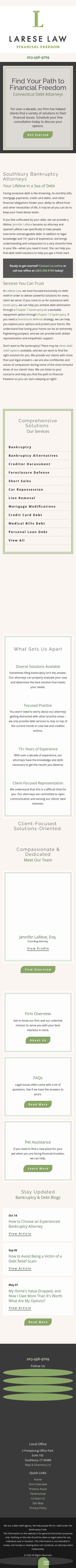 Law Offices of Jennifer LaRese, LLC - Southbury CT Lawyers