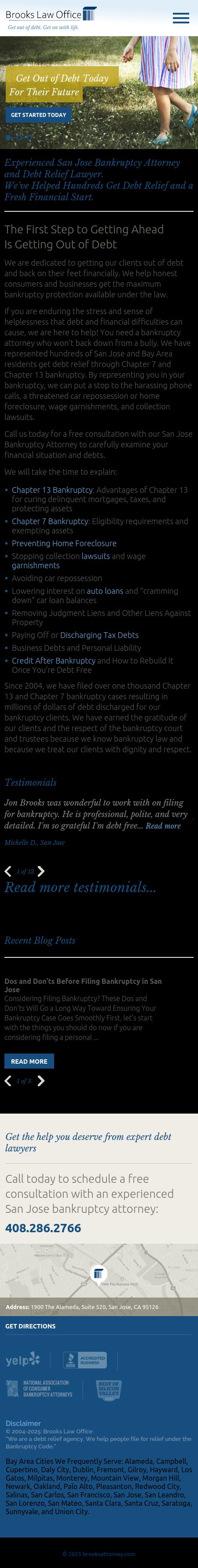 Law Offices of Jon G Brooks - San Jose CA Lawyers