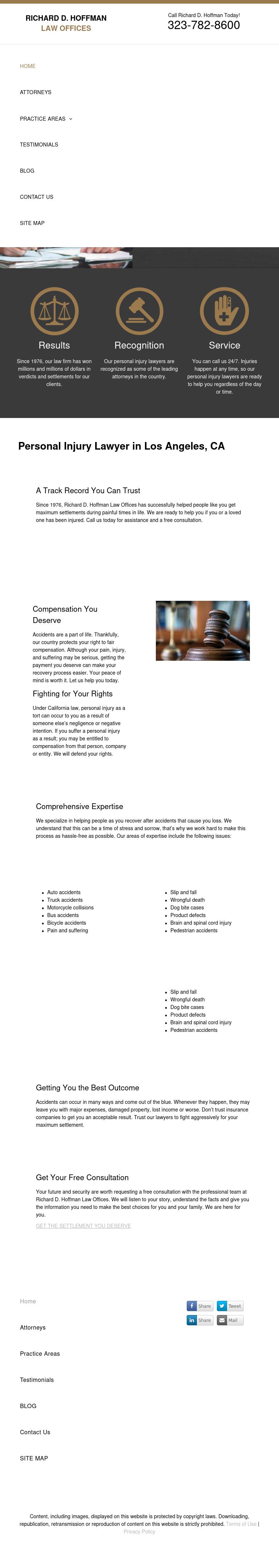 Law Offices of Richard D. Hoffman - Beverly Hills CA Lawyers