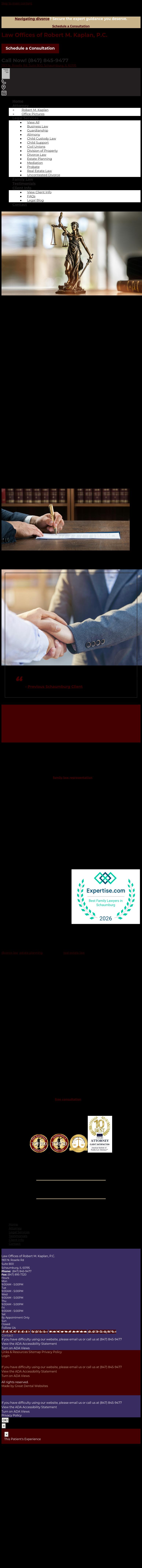 Law Offices of Robert M. Kaplan, P.C. - Schaumburg IL Lawyers