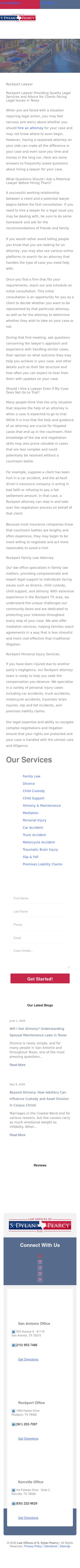 Law Offices of S. Dylan Pearcy - Rockport TX Lawyers