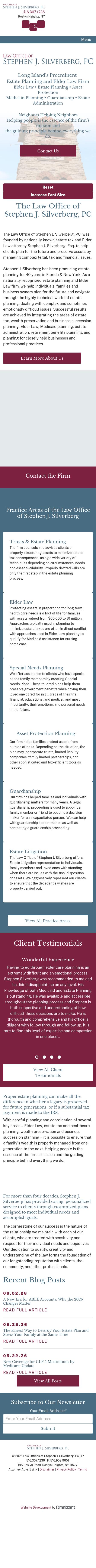 Law Offices of Stephen J. Silverberg, PC - Roslyn Heights NY Lawyers