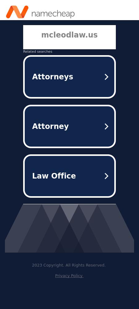Law Offices of Stephen R. McLeod - Sherman Oaks CA Lawyers
