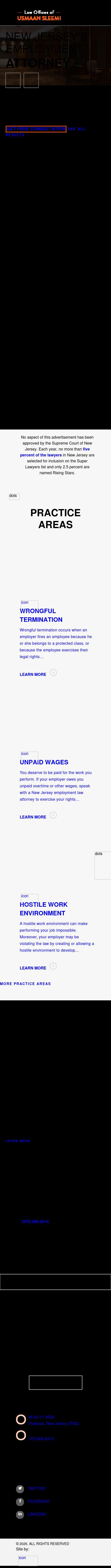 Law Offices of Usmaan Sleemi - Roseland NJ Lawyers