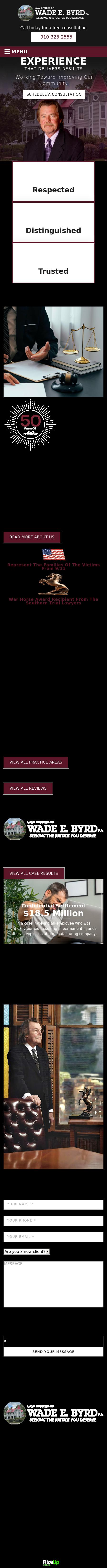Law Offices of Wade E. Byrd P.A. - Fayetteville NC Lawyers