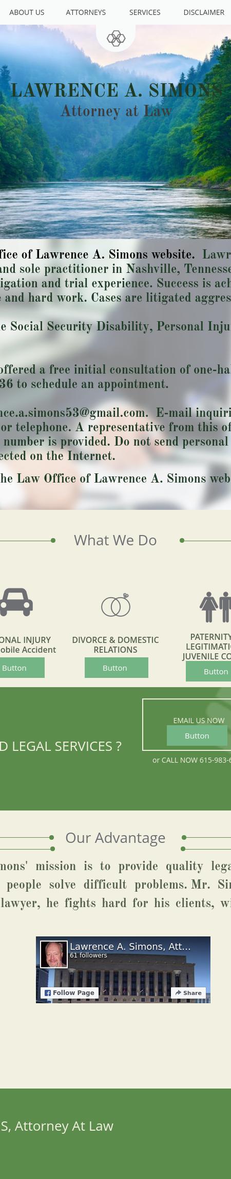 Lawrence A. Simons, Attorney at Law - Nashville TN Lawyers