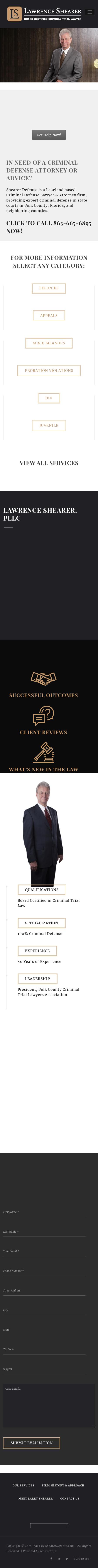Lawrence Shearer PLLC - Lakeland FL Lawyers