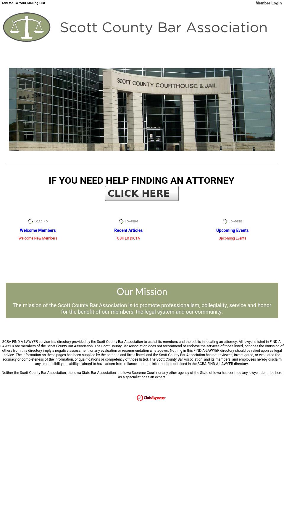 Lawyer Referral Service - Davenport IA Lawyers