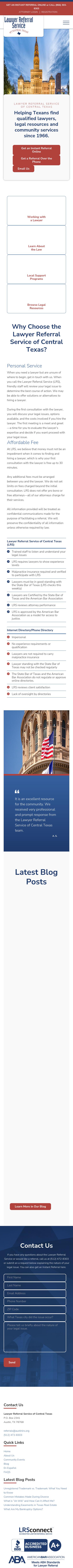 Lawyer Referral Service of Central Texas - Austin TX Lawyers