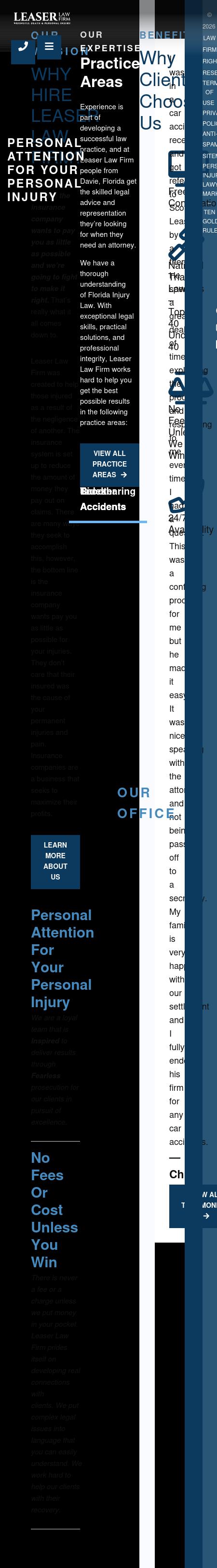 Leaser Law Firm - Plantation FL Lawyers