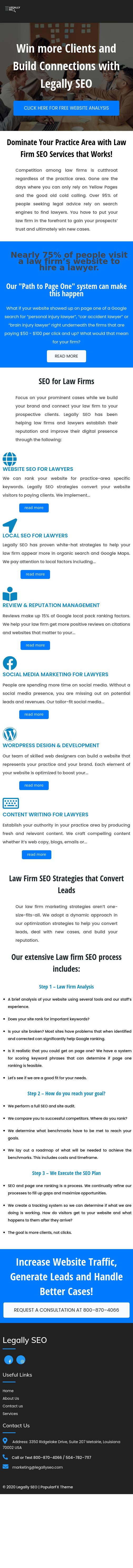 Legally SEO - Metairie, LA, United States LA Lawyers
