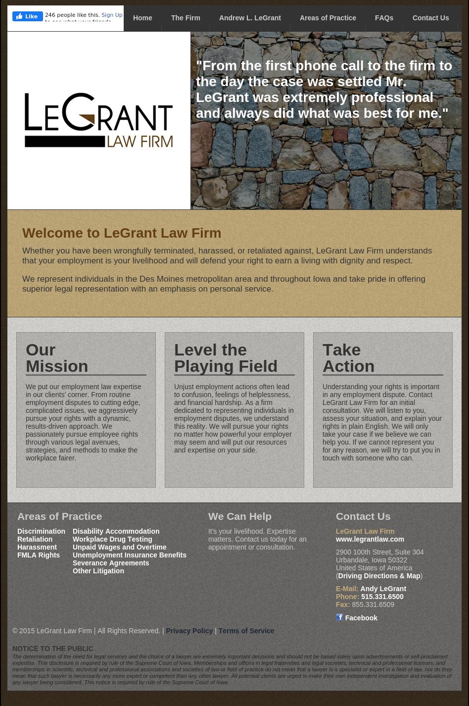 LeGrant Law Firm - Urbandale IA Lawyers