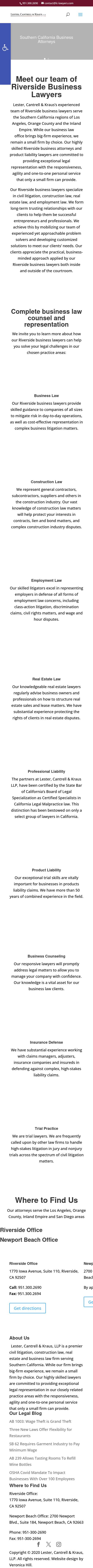 Lester & Cantrell, LLP - Newport Beach CA Lawyers