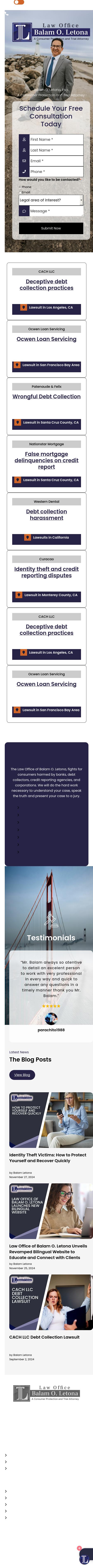 Letona Balam Law Offices Of - Santa Cruz CA Lawyers