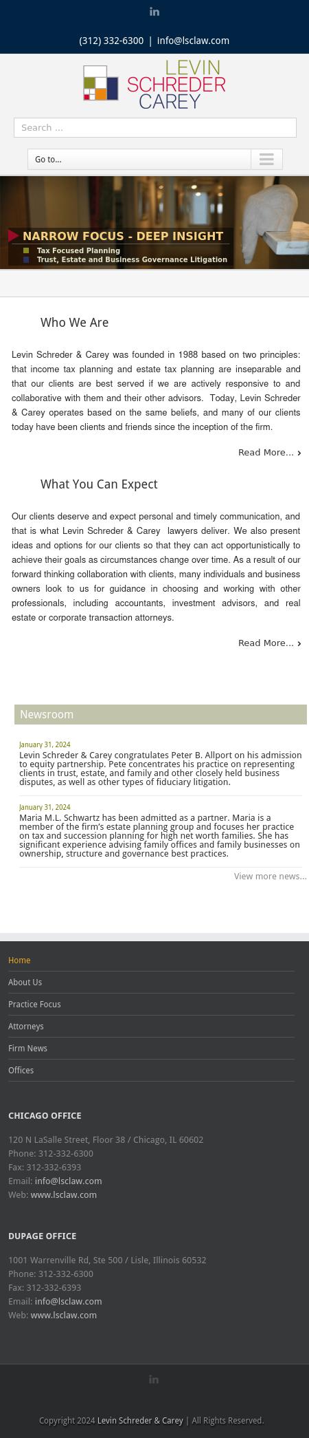Levin Schreder & Carey Ltd - Chicago IL Lawyers