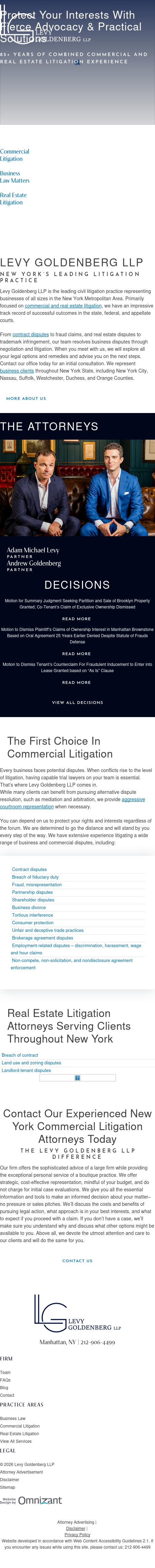 Levy Goldenberg LLP - New York NY Lawyers