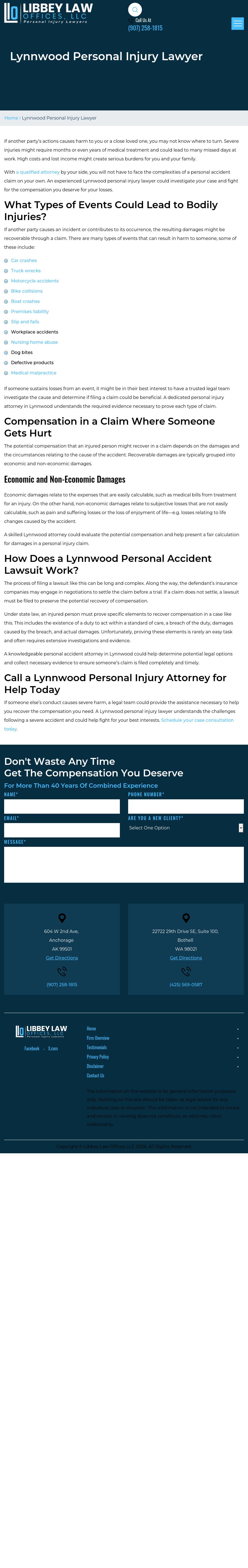 Libbey Law Offices, LLC - Lynnwood WA Lawyers