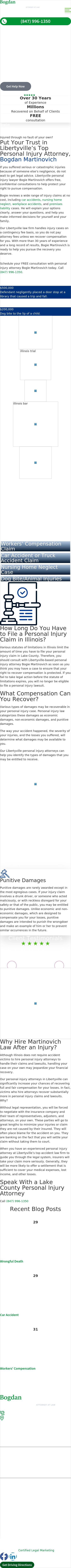 Bogdan Martinovich Attorney at Law -  IL Lawyers