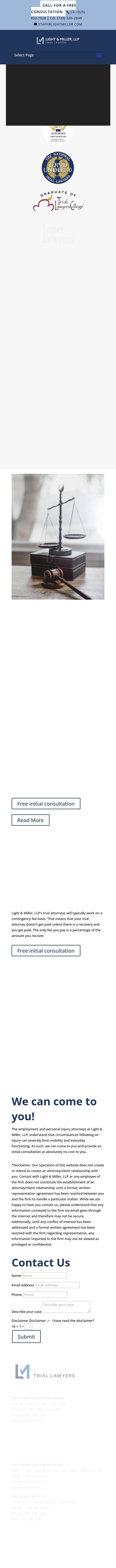 Light & Miller, LLP - Walnut Creek CA Lawyers
