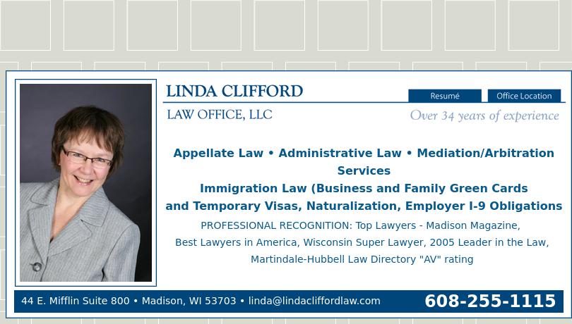 Linda Clifford Law Office LLC - Madison WI Lawyers