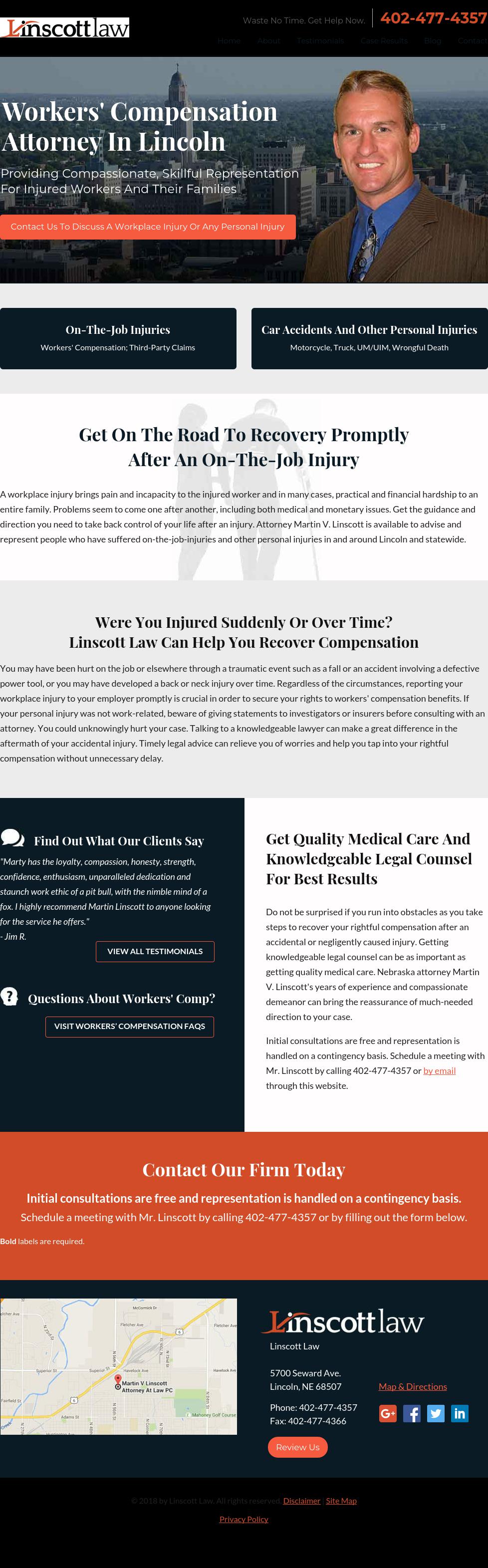 Linscott Law Office - Lincoln NE Lawyers