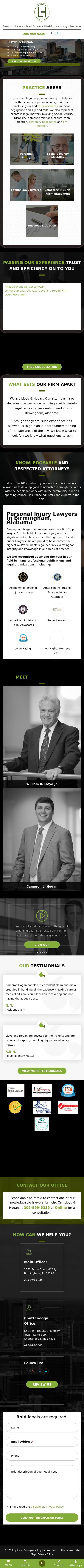 Lloyd & Hogan - Birmingham AL Lawyers