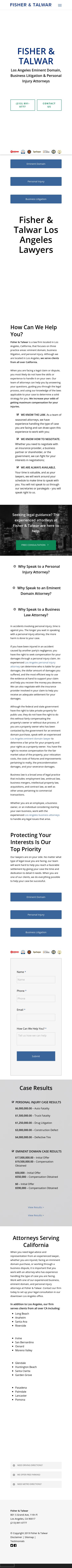 Fisher & Talwar - Los Angeles CA Lawyers