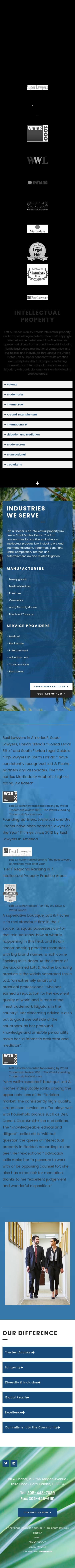 Lott & Fischer, PL - Coral Gables FL Lawyers