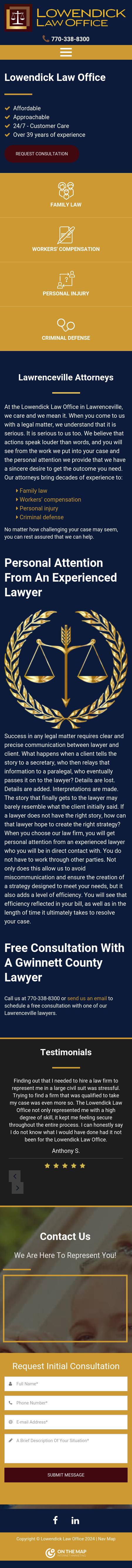 Lowendick Law Office - Lawrenceville GA Lawyers