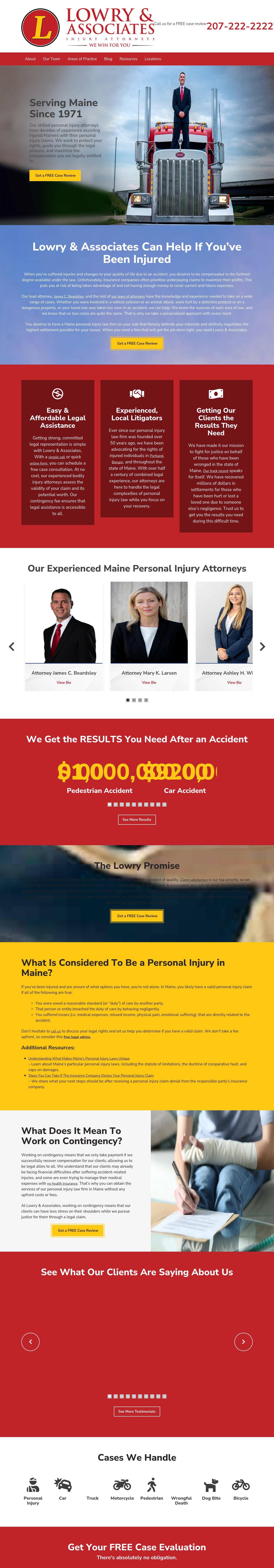 Lowry & Associates - Bangor ME Lawyers
