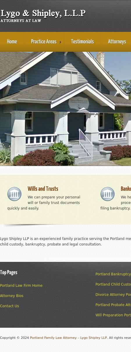 Lygo and Shipley LLP - Portland OR Lawyers