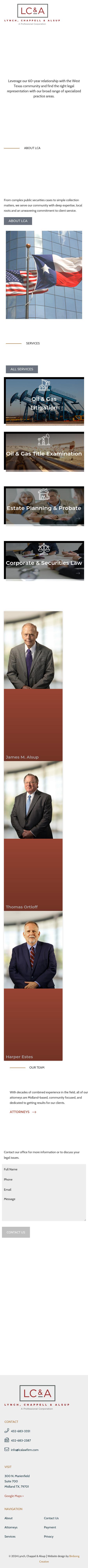 Lynch Chappell & Alsup PC - Midland TX Lawyers