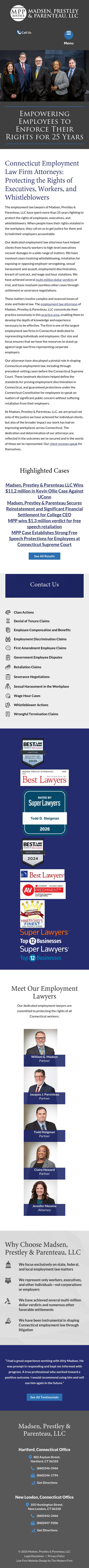 Madsen Prestley & Parenteau, LLC - Hartford CT Lawyers