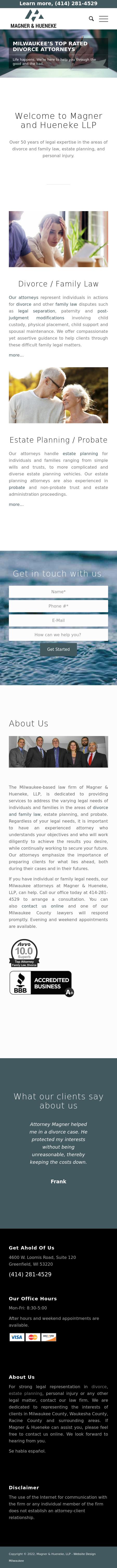 Magner Hueneke & Borda LLP - Milwaukee WI Lawyers