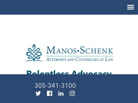 Manos Schenk, PL - Miami FL Lawyers