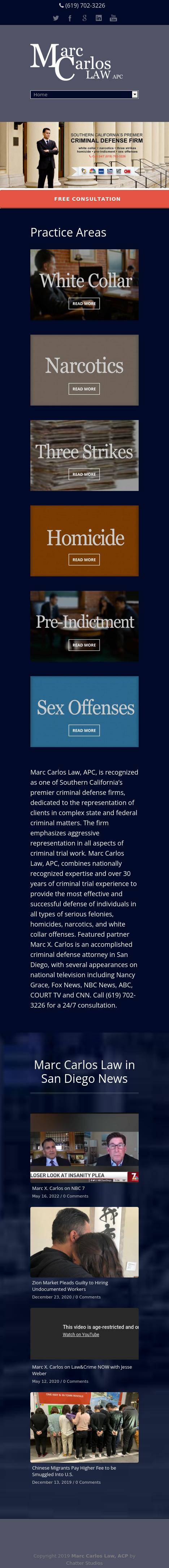Marc Carlos - San Diego CA Lawyers