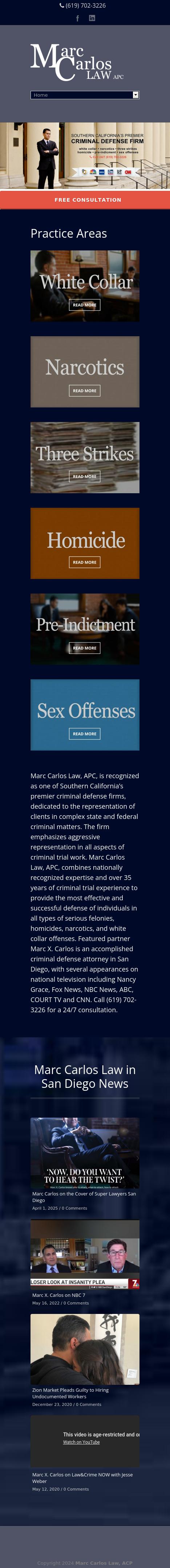 Marc Carlos - San Diego CA Lawyers