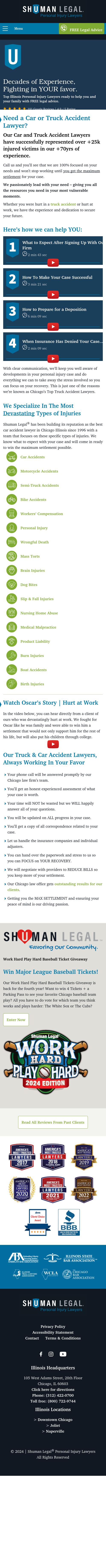 Marc J. Shuman & Associates LTD - Chicago IL Lawyers