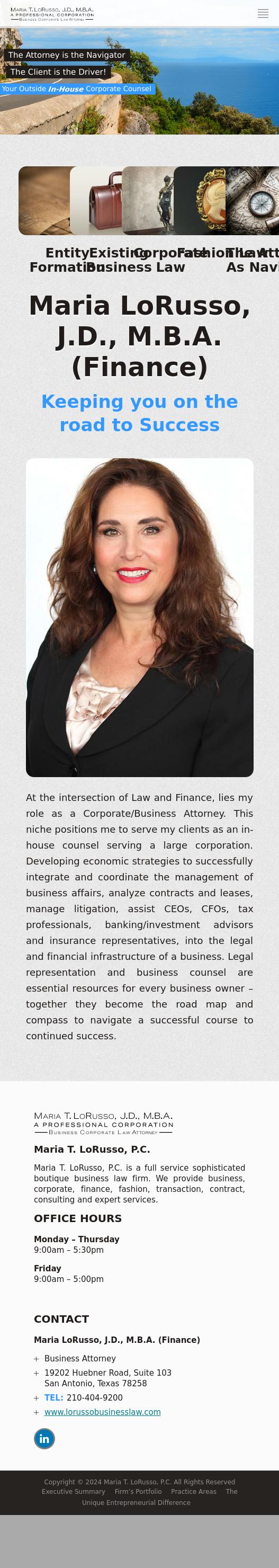 Maria T. LoRusso, P.C. - San Antonio TX Lawyers