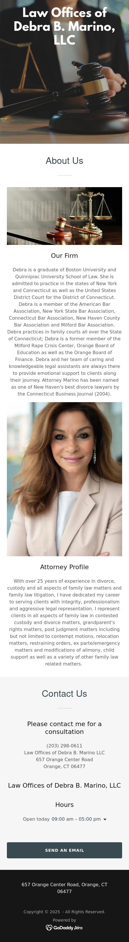 Marino Debra B - Orange CT Lawyers